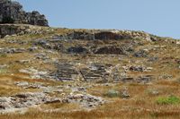 Ancient Theatre of Lindos in Rhodes - Click to enlarge in Adobe Stock (new tab)