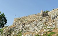 La forteresse de Réthymnon en Crète. Le semi-bastion Saint-Nicolas vu du nord-est. Cliquer pour agrandir l'image dans Adobe Stock (nouvel onglet).