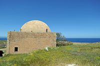 La forteresse de Réthymnon en Crète. La mosquée du sultan Ibrahim. Cliquer pour agrandir l'image dans Adobe Stock (nouvel onglet).