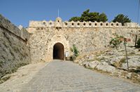 La forteresse de Réthymnon en Crète. La porte orientale. Cliquer pour agrandir l'image dans Adobe Stock (nouvel onglet).