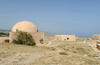 La forteresse de Réthymnon en Crète. L'ancienne mosquée du sultan Ibrahim. Cliquer pour agrandir l'image dans Adobe Stock (nouvel onglet).