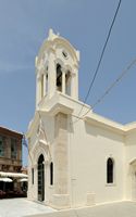 La vieille ville de Réthymnon en Crète. L'église Notre-Dame des Anges. Cliquer pour agrandir l'image dans Adobe Stock (nouvel onglet).