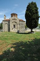 La ville de Spili en Crète. L'église Notre-Dame à Lampini. Cliquer pour agrandir l'image dans Adobe Stock (nouvel onglet).