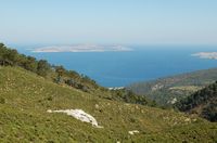 The west coast of Rhodes. Click to enlarge the image.