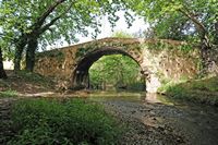 La province de La Canée en Crète. L'arche hellénique sur la rivière Boutakas. Cliquer pour agrandir l'image.