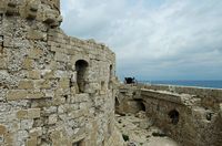 El fuerte San Nicolás en Rodas. Haga clic para ampliar la imagen.