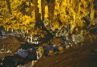 L'île d'Antiparos. La grotte d'Antiparos. Cliquer pour agrandir l'image.