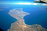 The island of Kos for aircraft (author Karelj). Click to enlarge the image.