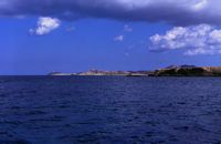 L'île de Paros en Grèce. Le cap Skylos. Cliquer pour agrandir l'image.