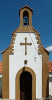 Kirchturm des Klosters Heilige-Nicolas in Rhodos. Klicken, um das Bild zu vergrößern.