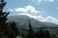Panorama dal monastero San Nicola a Rodi. Clicca per ingrandire l'immagine.