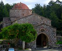 Il monastero di Thari a Rodi. Clicca per ingrandire l'immagine.