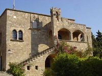 El monasterio de Filérimos en Rodas. Haga clic para ampliar la imagen.