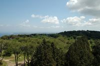 View from the Monastery of the Cross Rhodes Filerimos. Click to enlarge the image.