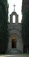 Kloster von Filérimos in Rhodos. Klicken, um das Bild zu vergrößern.