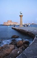 Fort Saint-Nicolas à Rhodes. Cliquer pour agrandir l'image.