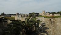 La Porte d'Amboise des fortifications de Rhodes. Cliquer pour agrandir l'image.