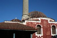 Mesquita Soliman à Rodes antes da sua restauração. Clicar para ampliar a imagem.