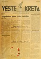 L'île de Crète à l'époque moderne. Journal de la Wehrmacht en Crète du 15 juiller 1942. Cliquer pour agrandir l'image.