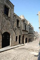 Street of the Knights in Rhodes. Click to enlarge the image.