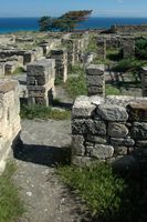 House with peristyle site Camiros Rhodes. Click to enlarge the image.