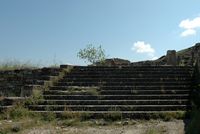 Staircase leading from the agora to residential site Camiros Rhodes. Click to enlarge the image.