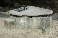 Ventileren van de tunnel van het dal van de zeven bronnen in Rhodos. Klikken om het beeld te vergroten.