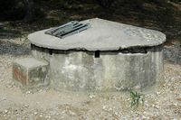 Aération du tunnel de la vallée des sept sources à Rhodes. Cliquer pour agrandir l'image.