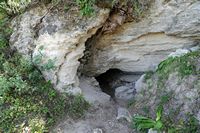 Le site archéologique d'Eleutherne en Crète. L'ancien aqueduc romain. Cliquer pour agrandir l'image.