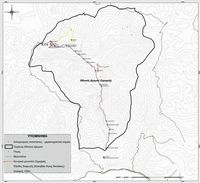 Les gorges de Samaria en Crète. Les sources du Parc national. Cliquer pour agrandir l'image.