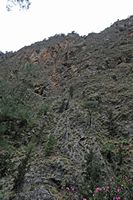 Les gorges de Samaria en Crète. Les gorges près de Perdikas to Nero. Cliquer pour agrandir l'image.