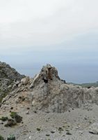 Le village d’Agios Pavlos en Crète. Carrière près d'Ardaktos. Cliquer pour agrandir l'image.