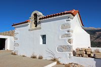 Le village d’Anopoli en Crète. L'église Sainte-Catherine à Anopoli (auteur Maesi64). Cliquer pour agrandir l'image.