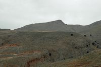 Le village d’Anopoli en Crète. Les gorges de Kavi à l'ouest de Chora Sfakion. Cliquer pour agrandir l'image.