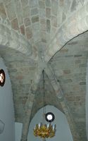 Voûte de l'église d'Asclépios à Rhodes. Cliquer pour agrandir l'image.