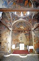 Le village d’Avdou en Crète. Fresques de l'église de Gouverniotissa à Potamies. Cliquer pour agrandir l'image.