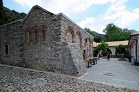 Le village d’Avdou en Crète. L'église de la Panagia Kardiotissa à Kéra. Cliquer pour agrandir l'image.