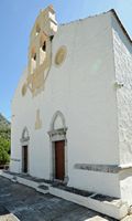La ville de Vryssès en Crète. L'église Sainte-Croix à Asi Gonia. Cliquer pour agrandir l'image.