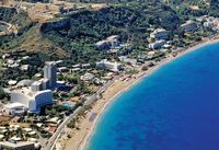 The village of Ixia in Rhodes. Click to enlarge the image.