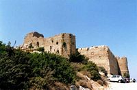 Château de Kastelos à Rhodes. Cliquer pour agrandir l'image.