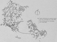Le village de Kritsa en Crète. Plan général de la cité dorienne de Lato (auteur Olaf Tausch). Cliquer pour agrandir l'image.