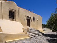 Le village de Marathos en Crète. L'église Saint-Georges de Kamariotis (auteur C. Messier). Cliquer pour agrandir l'image.