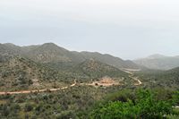 Le village de Marathos en Crète. Vallée de Damasta. Cliquer pour agrandir l'image.