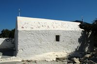 Kapelle von St. Panteleimon die Festung von Monolithos Rhodos. Klicken, um das Bild zu vergrößern.
