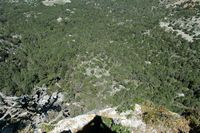 Klippe Festung von Rhodos Monolithos. Klicken, um das Bild zu vergrößern.