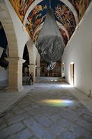 Le village de Myrtia en Crète. Restauration de l'église du monastère Saint-Georges Epanosifis à Metaxochori. Cliquer pour agrandir l'image.