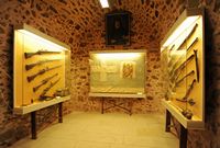 Le village de Palékastro en Crète. Musée du monastère de Moni Toplou. Cliquer pour agrandir l'image.