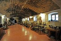 Le monastère d'Agia Triada en Crète. Le musée agricole. Cliquer pour agrandir l'image.