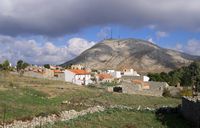 Le village de Pyrgos en Crète. Le village d'Ethia (auteur C. Messier). Cliquer pour agrandir l'image.