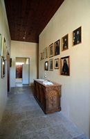 Le village de Thrapsano en Crète. Musée du monastère d'Agarathos. Cliquer pour agrandir l'image.